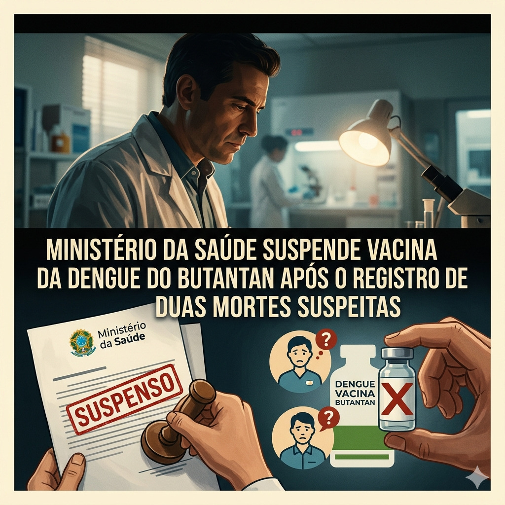 Ministério da Saúde suspende vacina da dengue do Butantan após o registro de duas mortes suspeitas