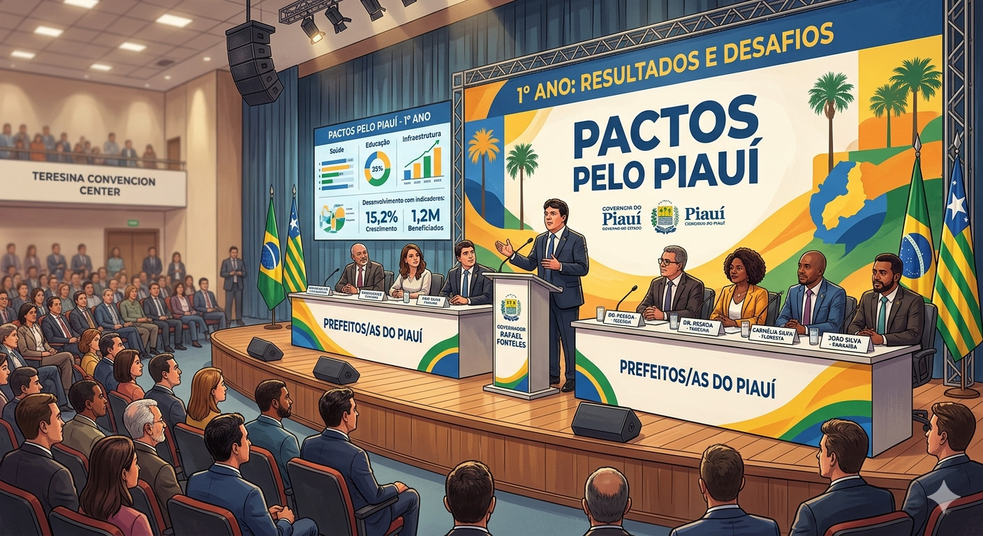 Prefeitos e governo do Estado vão debater resultados do 1º ano do Pactos pelo Piauí
