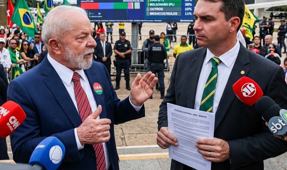 Quaest: Flávio lidera no RJ e em SP, e Lula fica à frente em PE; há empate técnico em MG e no DF