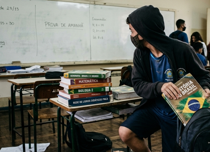 Suspeitos de desvio de mais de 20 toneladas de livros didáticos no PI e MA são alvos de operação da PF; homem preso