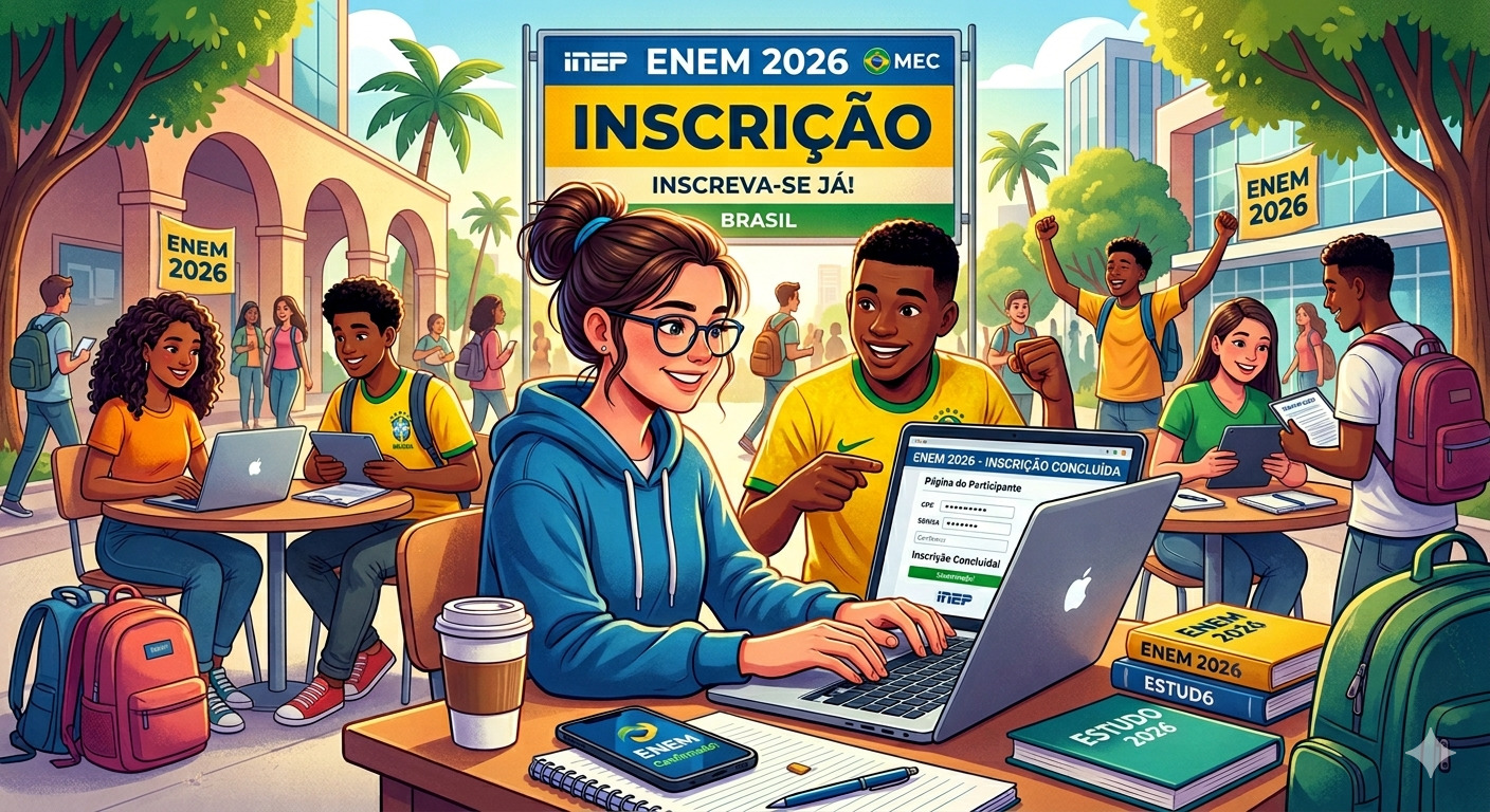 Candidatos ao Enem têm até a noite desta segunda para pagar inscrição