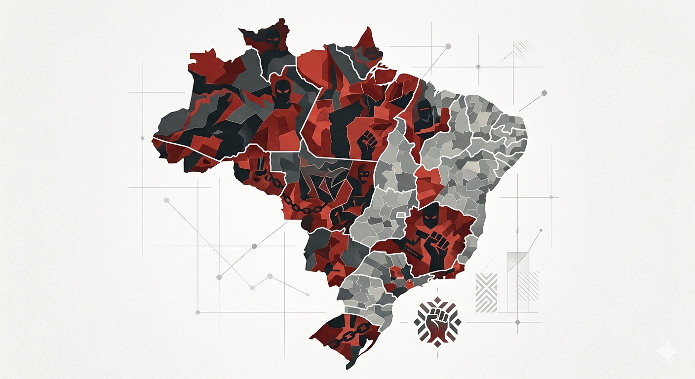 Crime organizado alcança 41% dos brasileiros em seus bairros, diz Datafolha
