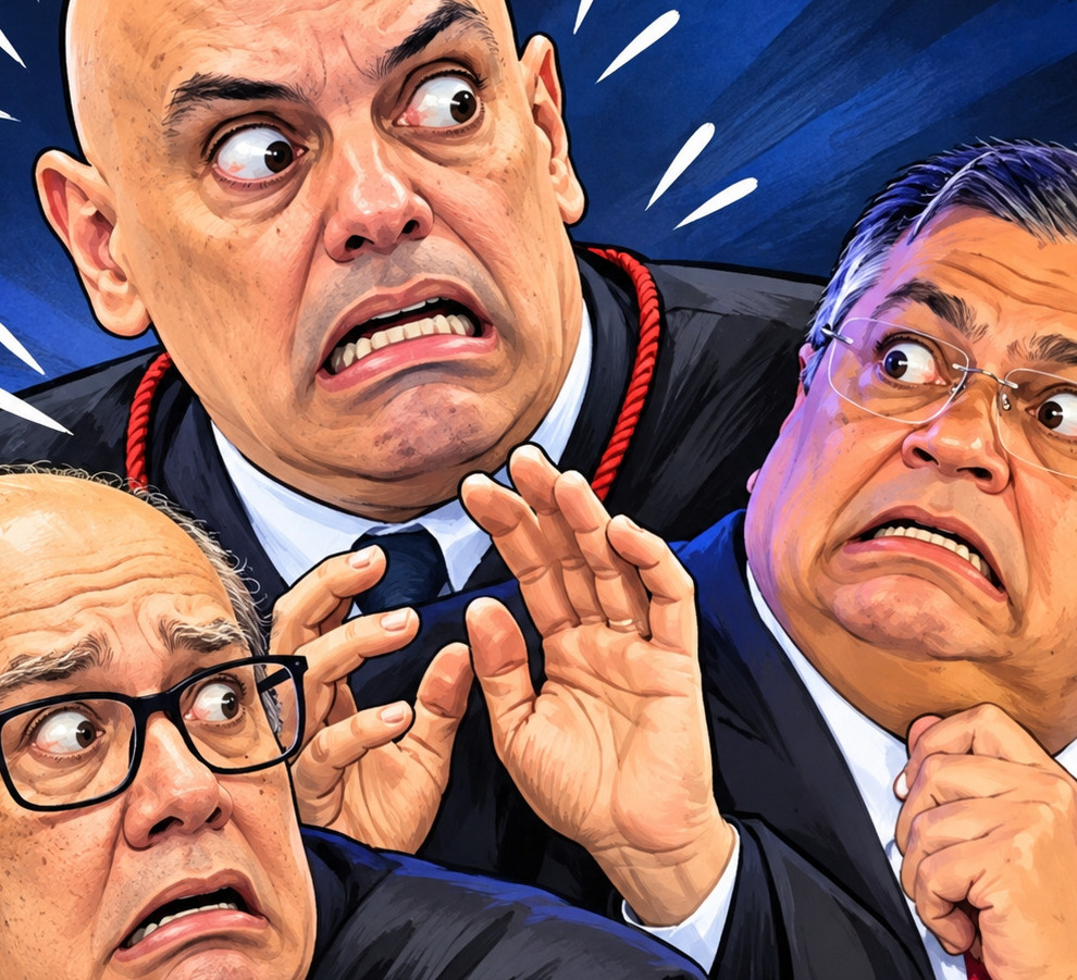 Xandão, Dino e Gilmar estão com os dias contados?