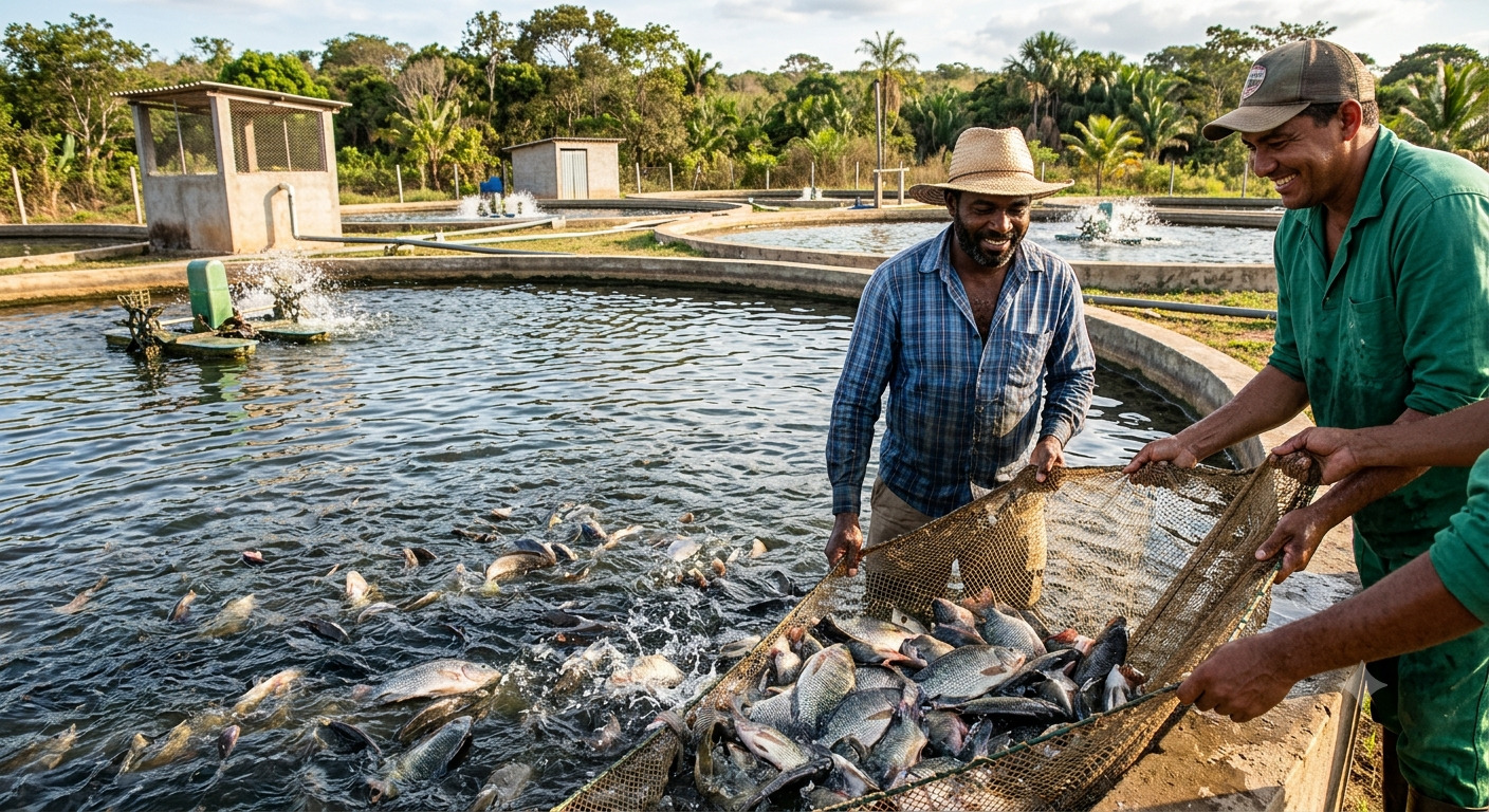 Piscicultura se torna alternativa de renda para pequenos produtores do Piauí